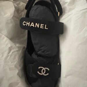 Brand new Chanel dad sandals